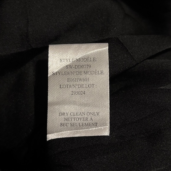 🖤 HELMUT LANG Gravel Silk Cowl Neck Assymetrical Sleeveless Dress. Pockets. US 6 - Picture 8 of 12